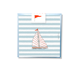 Sailing Stripes Gift Tag Set of 15 - Ramus and Company, LLC (6911373803582)