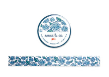 Load image into Gallery viewer, Blue Hydrangea Masking Tape - Ramus and Company, LLC (6911321964606)