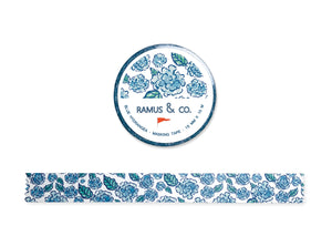Blue Hydrangea Masking Tape - Ramus and Company, LLC (6911321964606)