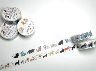 Party Dogs Masking Tape - Ramus and Company, LLC (6911310856254)