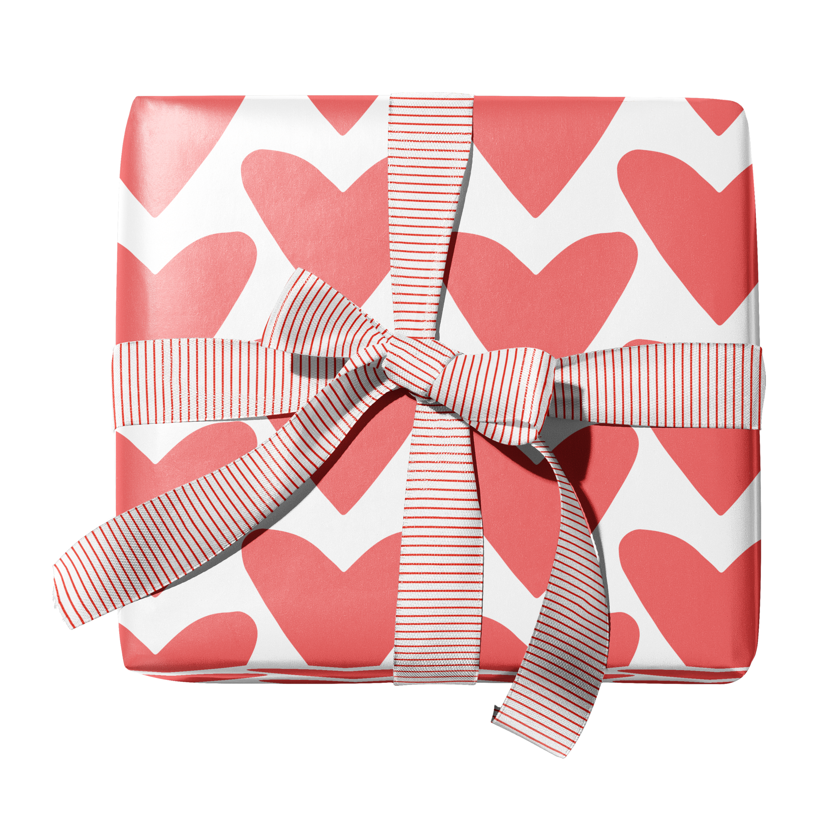 Pink and Red Hearts Valentine's Day Love Tissue Paper | Zazzle