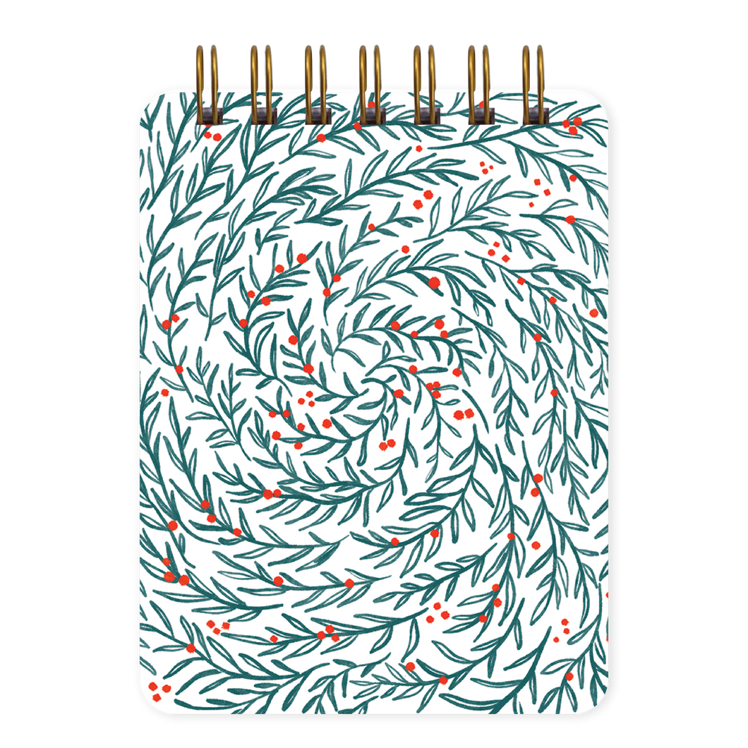 Wreath Swirl ITTY Notes - Ramus and Company, LLC (7048980627518)